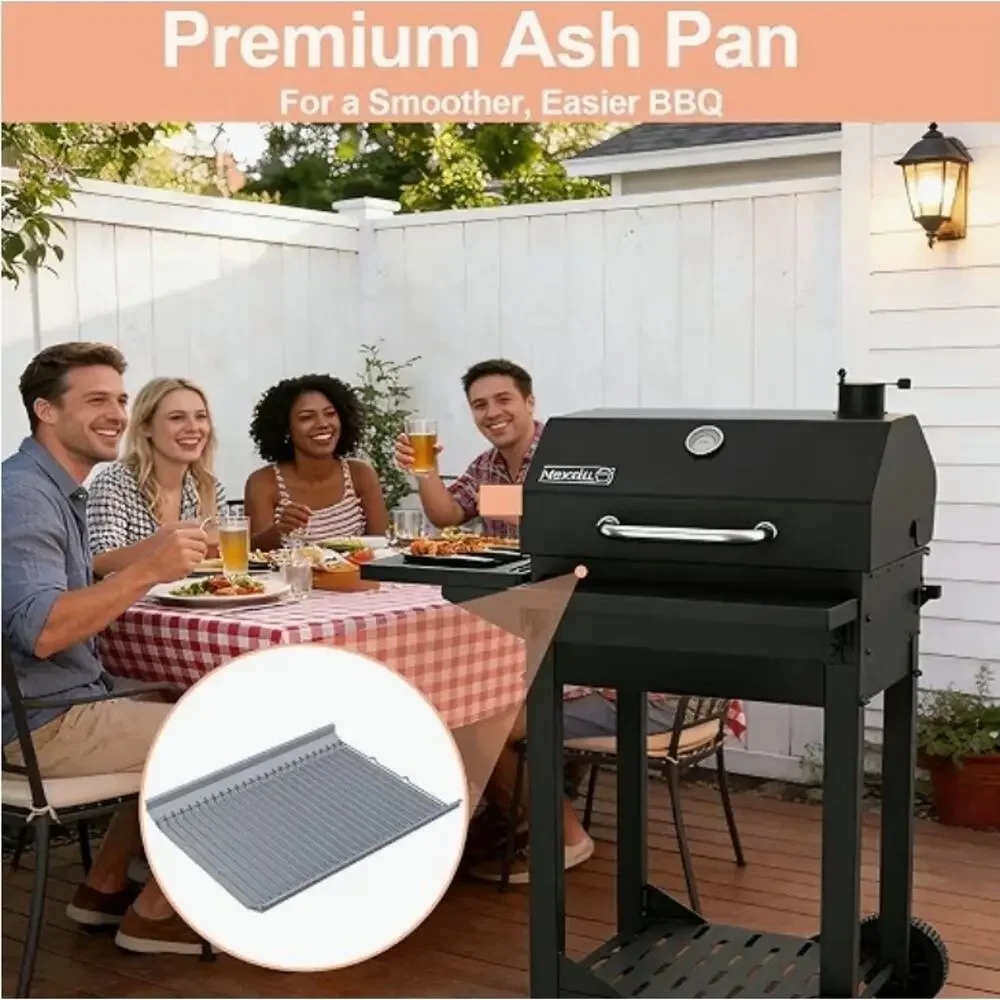 810-0025 Charcoal Ash Pan Replacement Parts Nexgrill 22